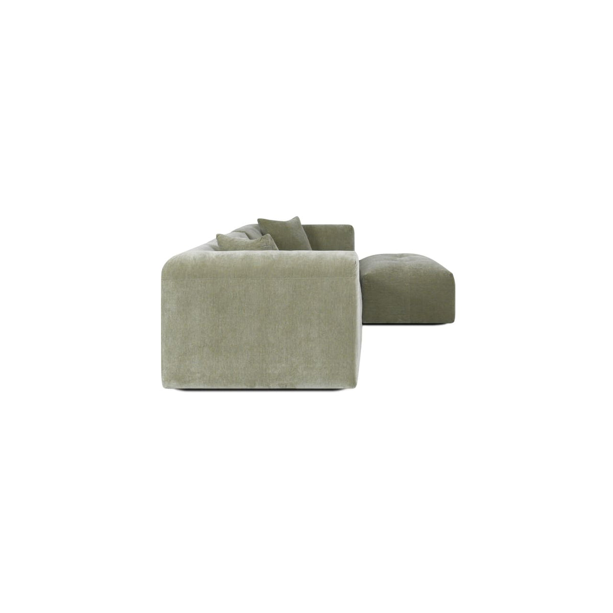 Moda 3-pc Modular Sofa W/Ottoman