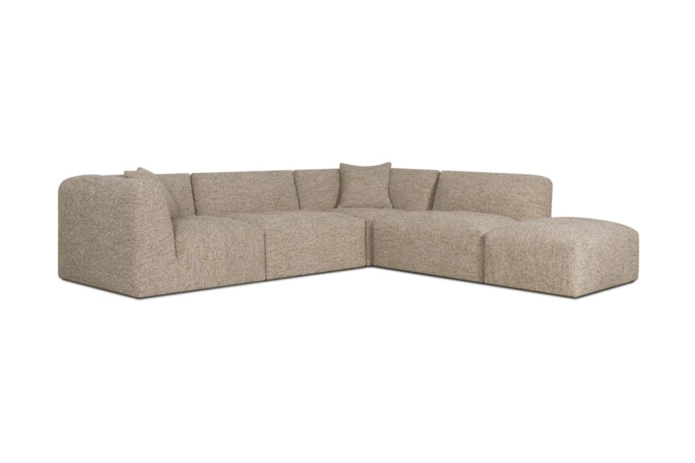 Moda 4-pc Modular Sofa W/Ottoman