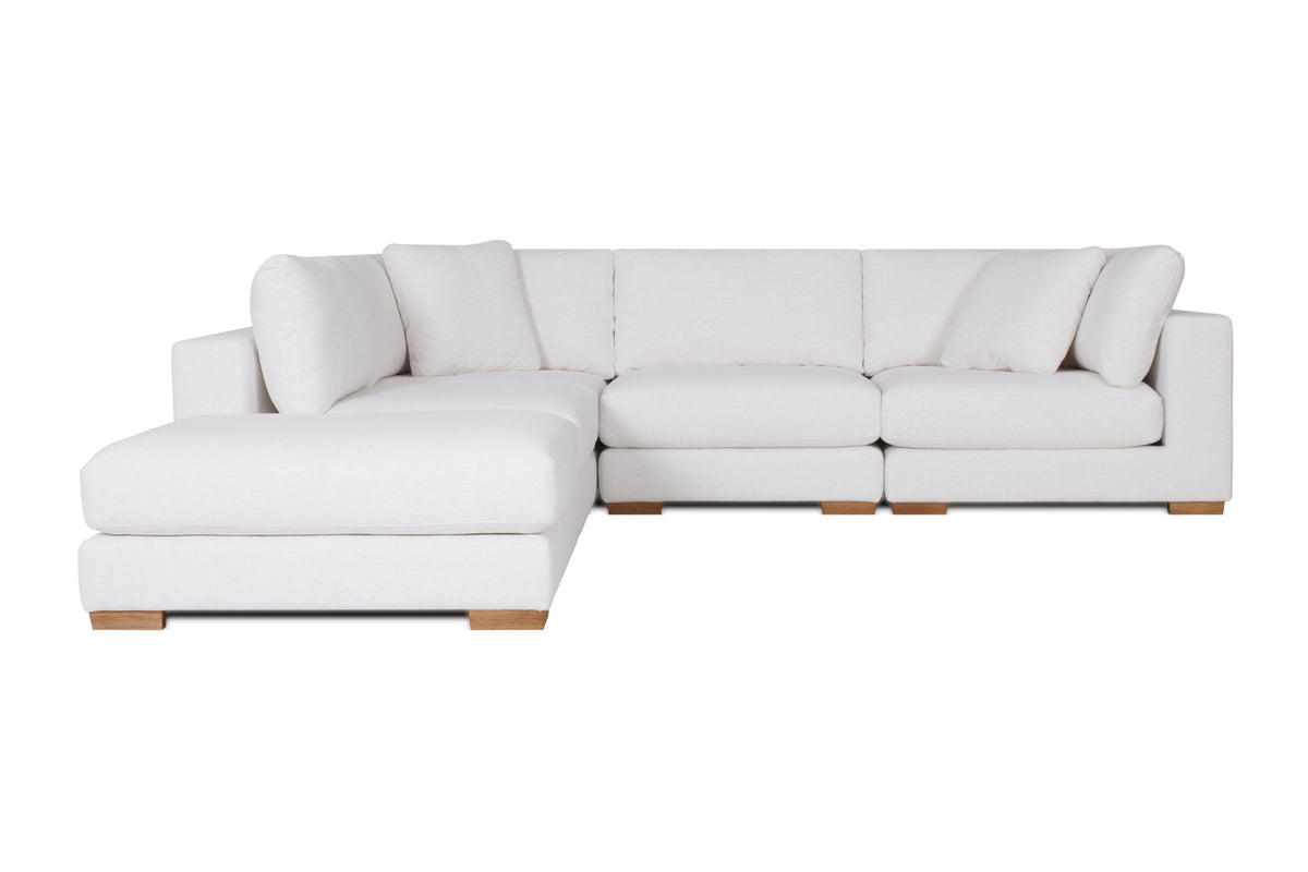 Madeline 4-pc Modular Sofa W/Ottoman