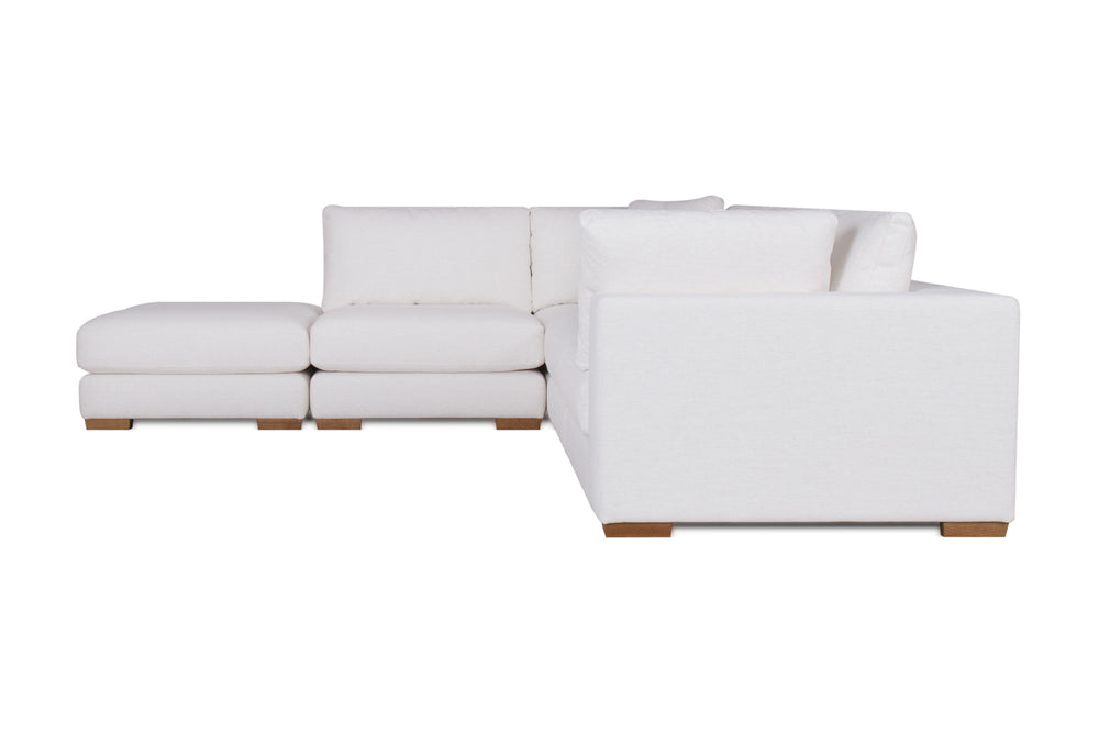 Madeline 4-pc Modular Sofa W/Ottoman