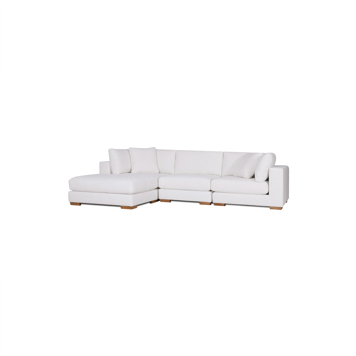 Madeline 3-pc Modular Sofa W/Ottoman