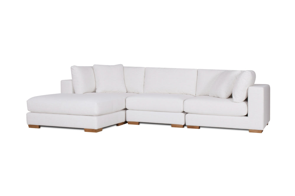 Madeline 3-pc Modular Sofa W/Ottoman