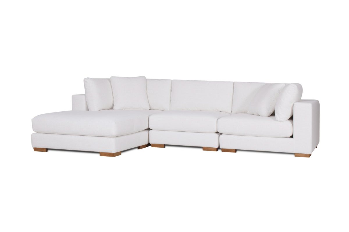 Madeline 3-pc Modular Sofa W/Ottoman