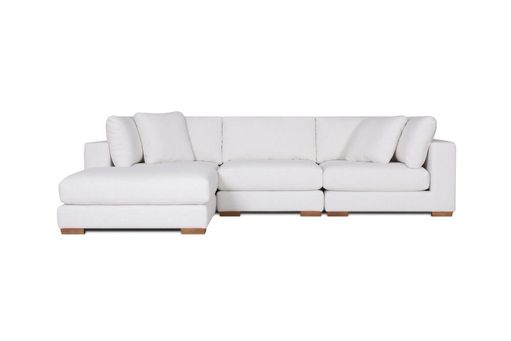 Madeline 3-pc Modular Sofa W/Ottoman