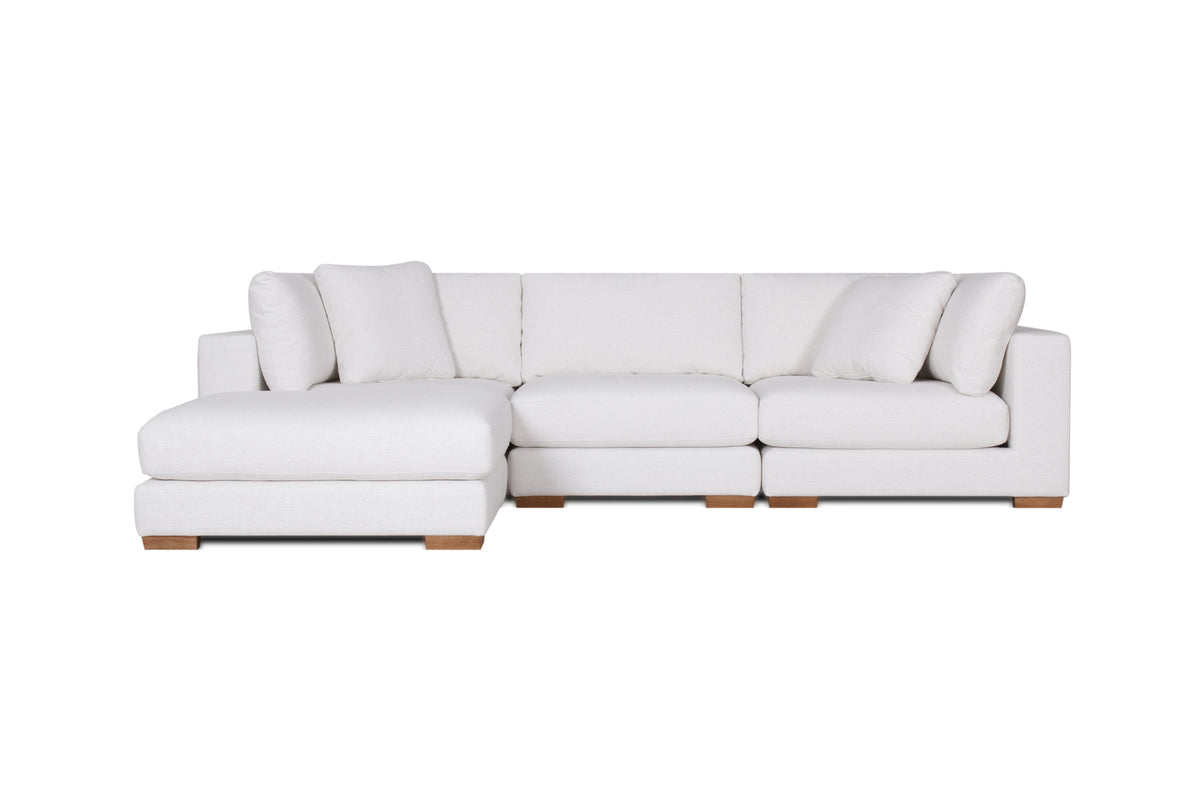 Madeline 3-pc Modular Sofa W/Ottoman