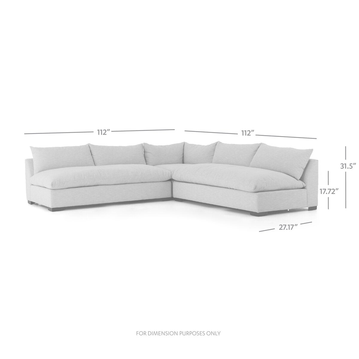 Grant 3-Piece Sectional - 112" - Ashby Oatmeal - UATR-010-241P_6