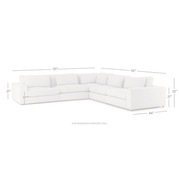 Bloor 5-pc Sectional Sofa