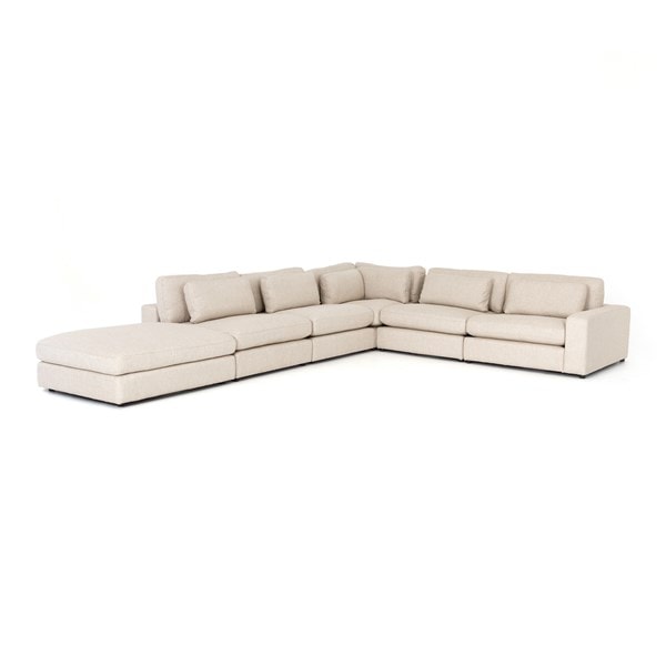 Bloor 5-pc Sectional Sofa W/Ottoman