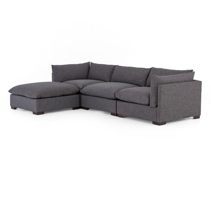 Westwood 3-Piece Sectional - Sectional Sofa + Ottoman - Bennett Charcoal - UATR-S01-008_2