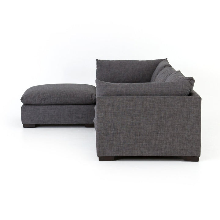 Westwood 3-Piece Sectional - Sectional Sofa + Ottoman - Bennett Charcoal - UATR-S01-008_3