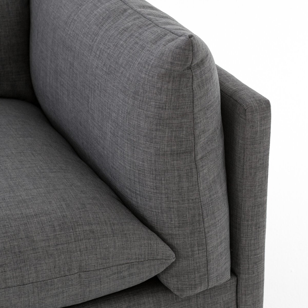 Westwood 4-Piece Sectional - Right Facing W/ Ottoman - Bennett Charcoal - UATR-S02-008_7