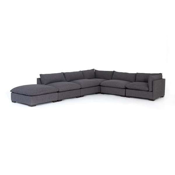 Westwood 5-pc Sectional Sofa W/Ottoman
