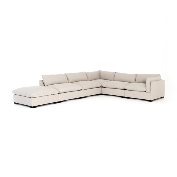Westwood 5-pc Sectional Sofa W/Ottoman