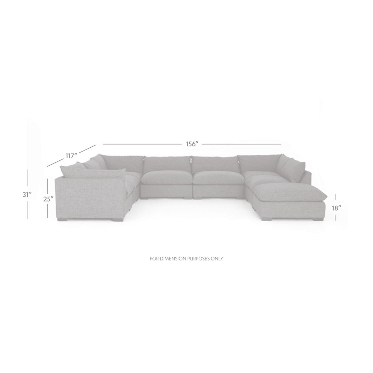 Westwood 7-Piece Sectional W/ Ottoman - Bennett Moon - UATR-S09-925_2