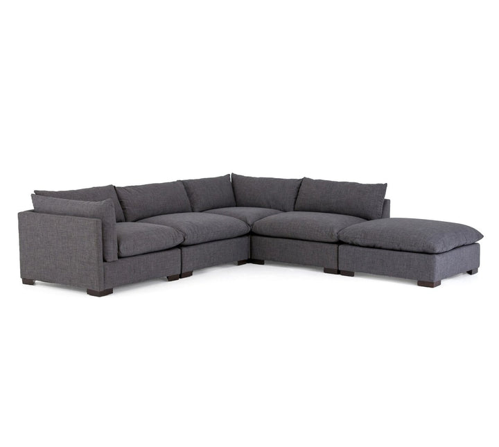 Westwood 4-Piece Sectional - Left Facing W/ Ottoman - Bennett Charcoal - UATR-S12-008_2