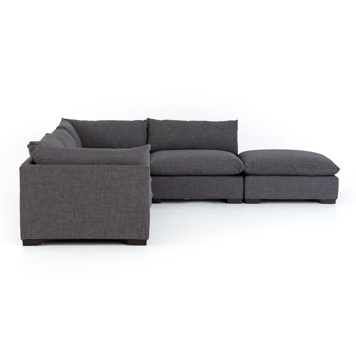 Westwood 4-Piece Sectional - Left Facing W/ Ottoman - Bennett Charcoal - UATR-S12-008_3