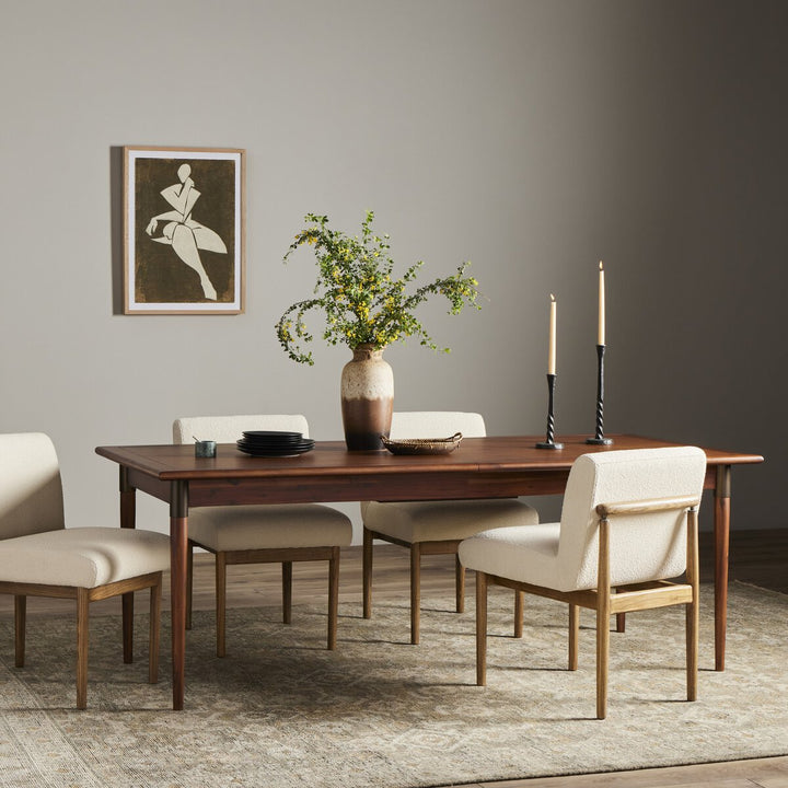 Harper Extension Dining Table - Toasted Walnut Solid - VPTN-117_4