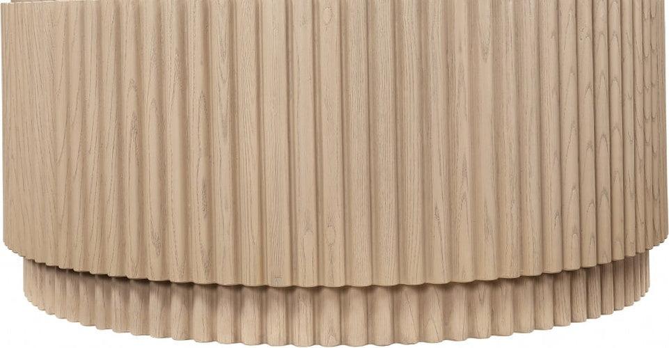 Ronin Solid Wood And Oak Veneer Coffee Table