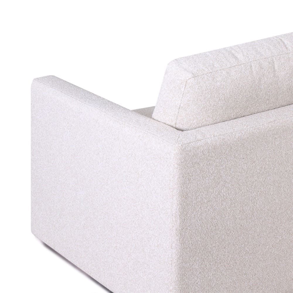 Contemporary Sectional Couch Ariana Fabric Upholstery