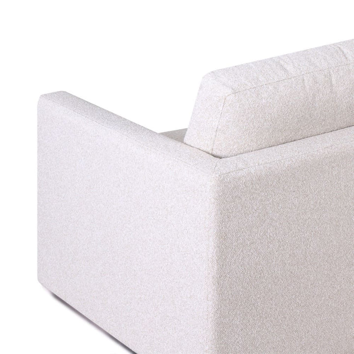 Contemporary Sectional Couch Ariana Fabric Upholstery