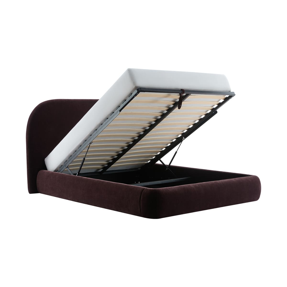 Asher Storage Bed – Rounded Hydraulic