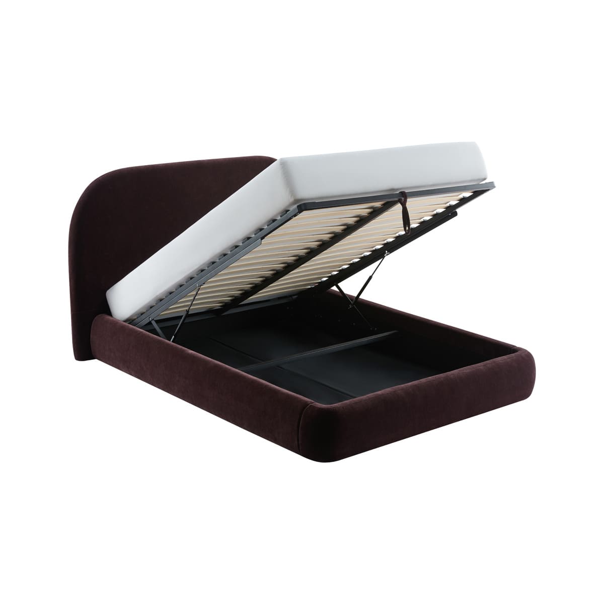 Asher Storage Bed – Rounded Hydraulic