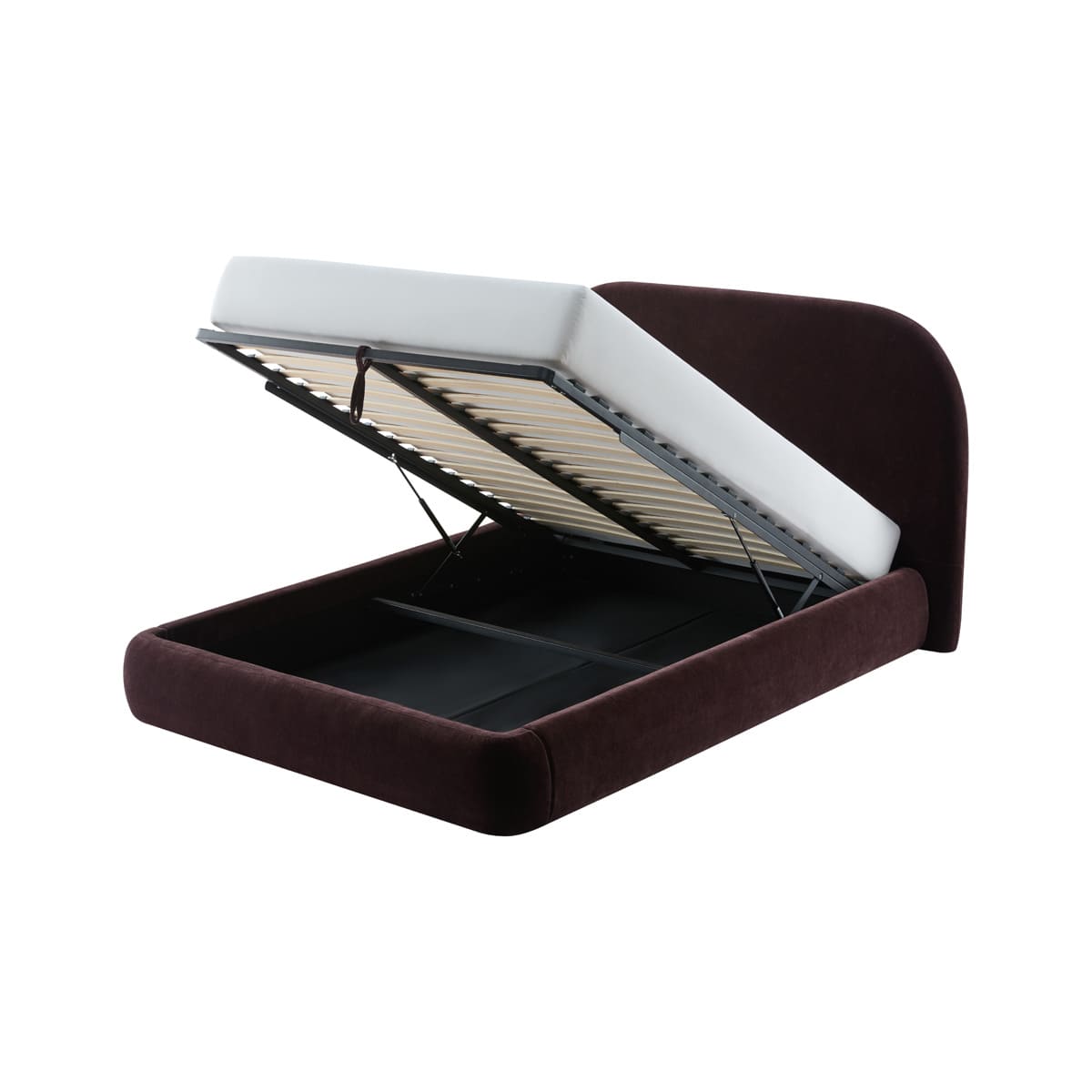 Asher Storage Bed – Rounded Hydraulic