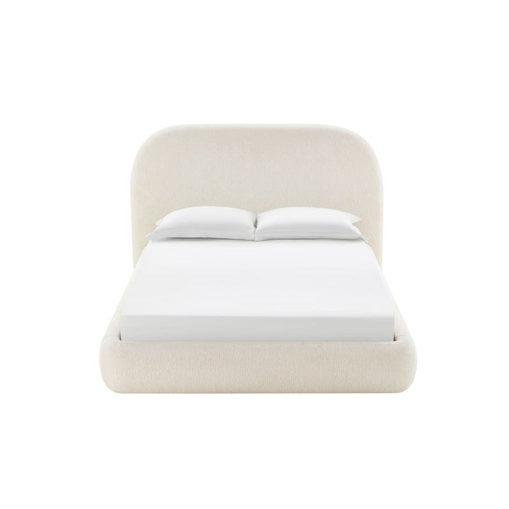 Asher Storage Bed cream king top view