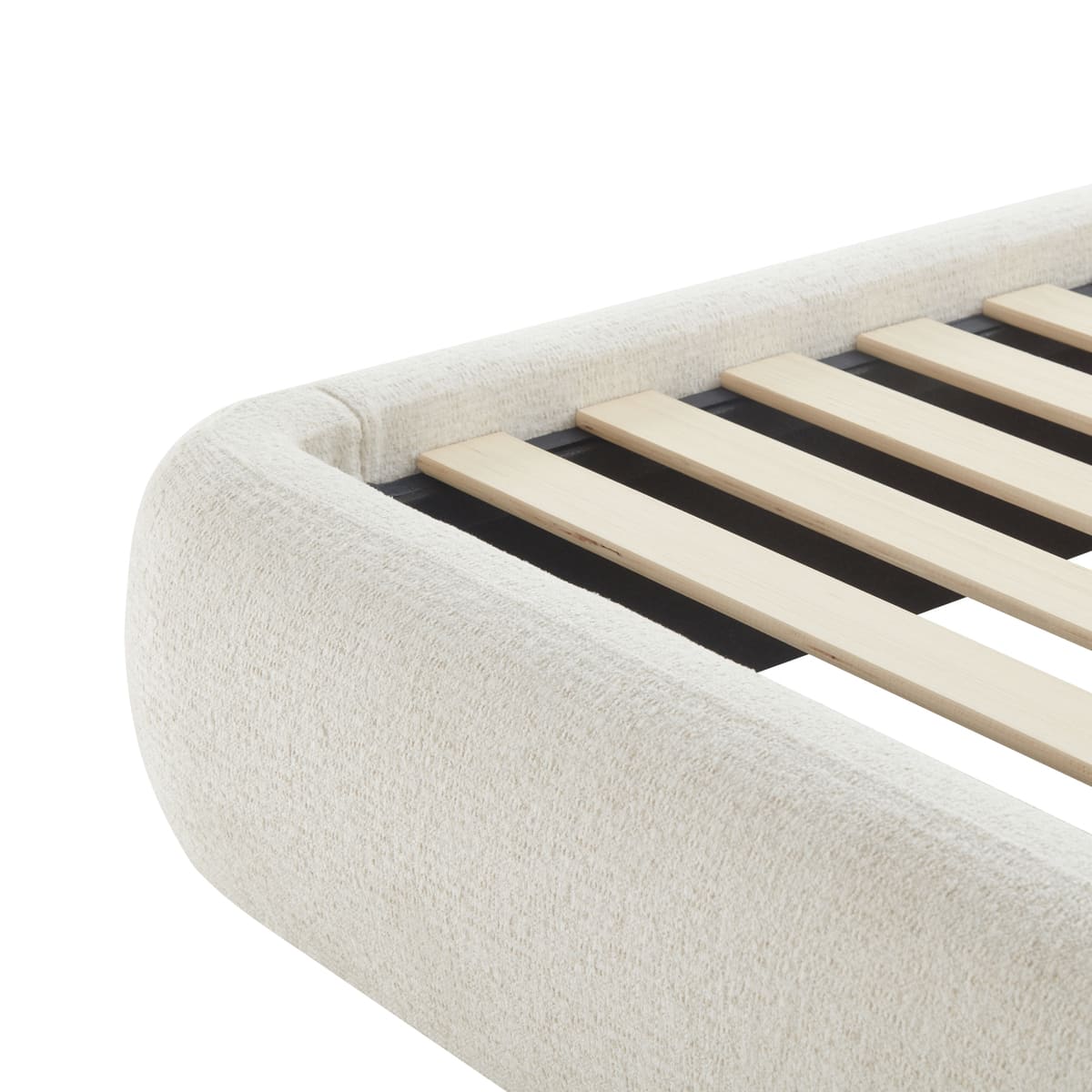 Chelsea Bed - Soft Rounded Upholstered Bed