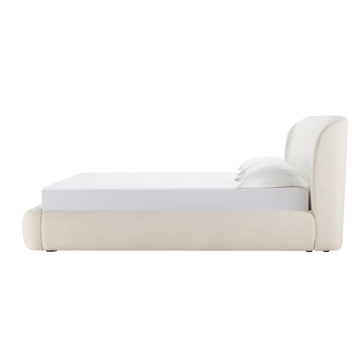 Chelsea Bed - Soft Rounded Upholstered Bed