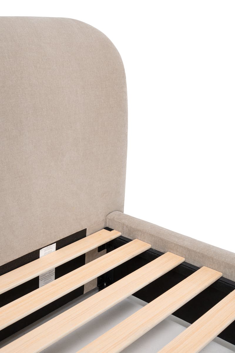 Chelsea Bed - Soft Rounded Upholstered Bed