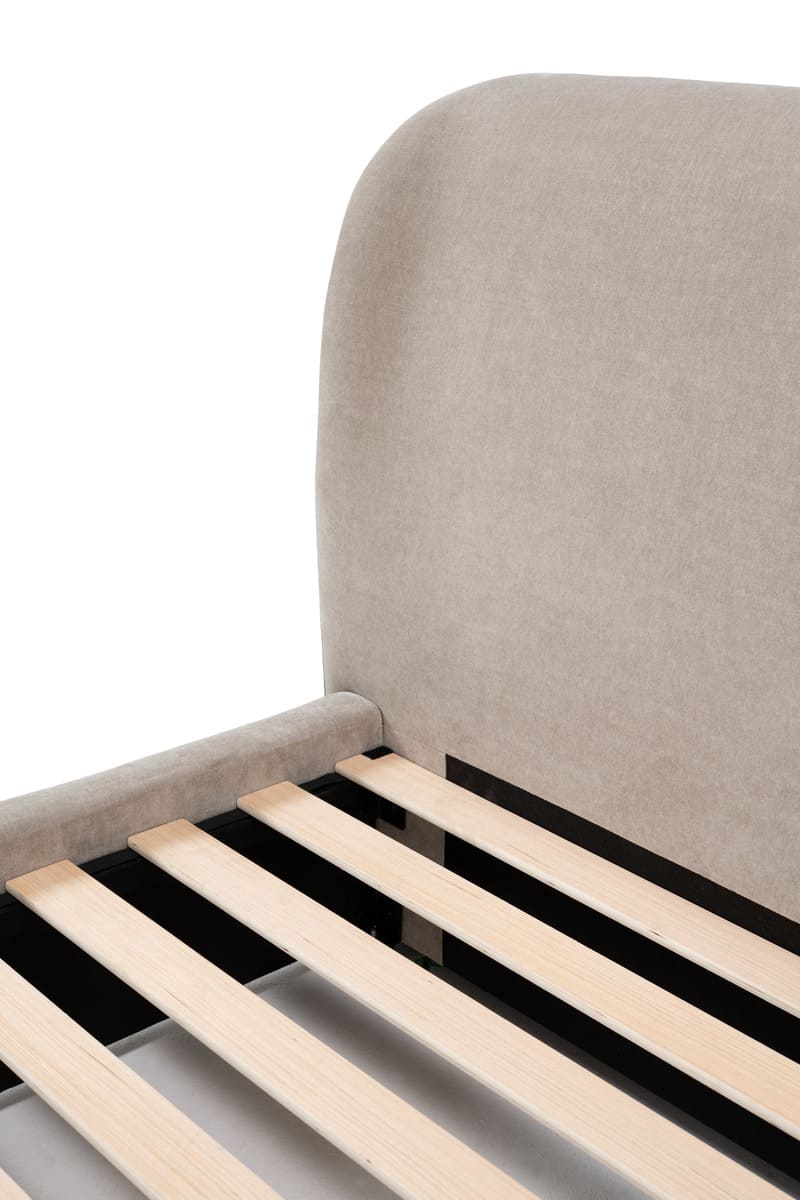 Chelsea Bed - Soft Rounded Upholstered Bed