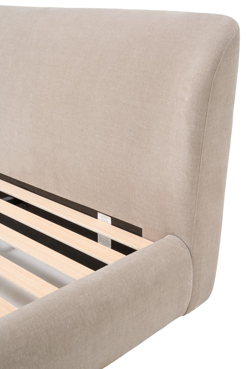 Chelsea Bed - Soft Rounded Upholstered Bed