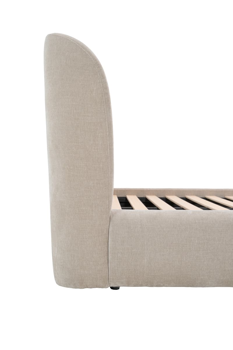 Chelsea Bed - Soft Rounded Upholstered Bed