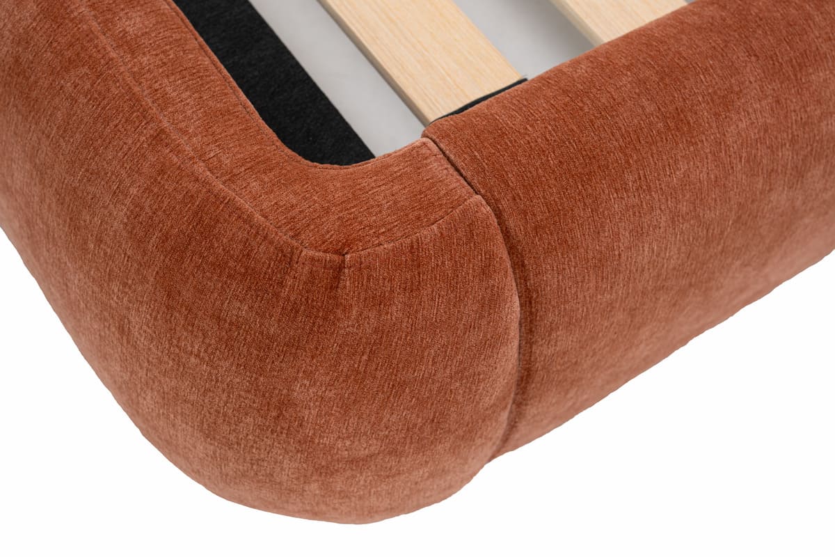 Chelsea Bed - Soft Rounded Upholstered Bed