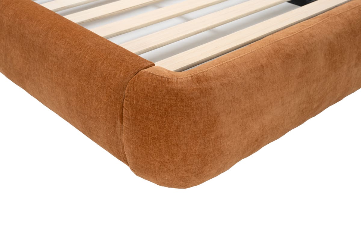 Chelsea Bed - Soft Rounded Upholstered Bed