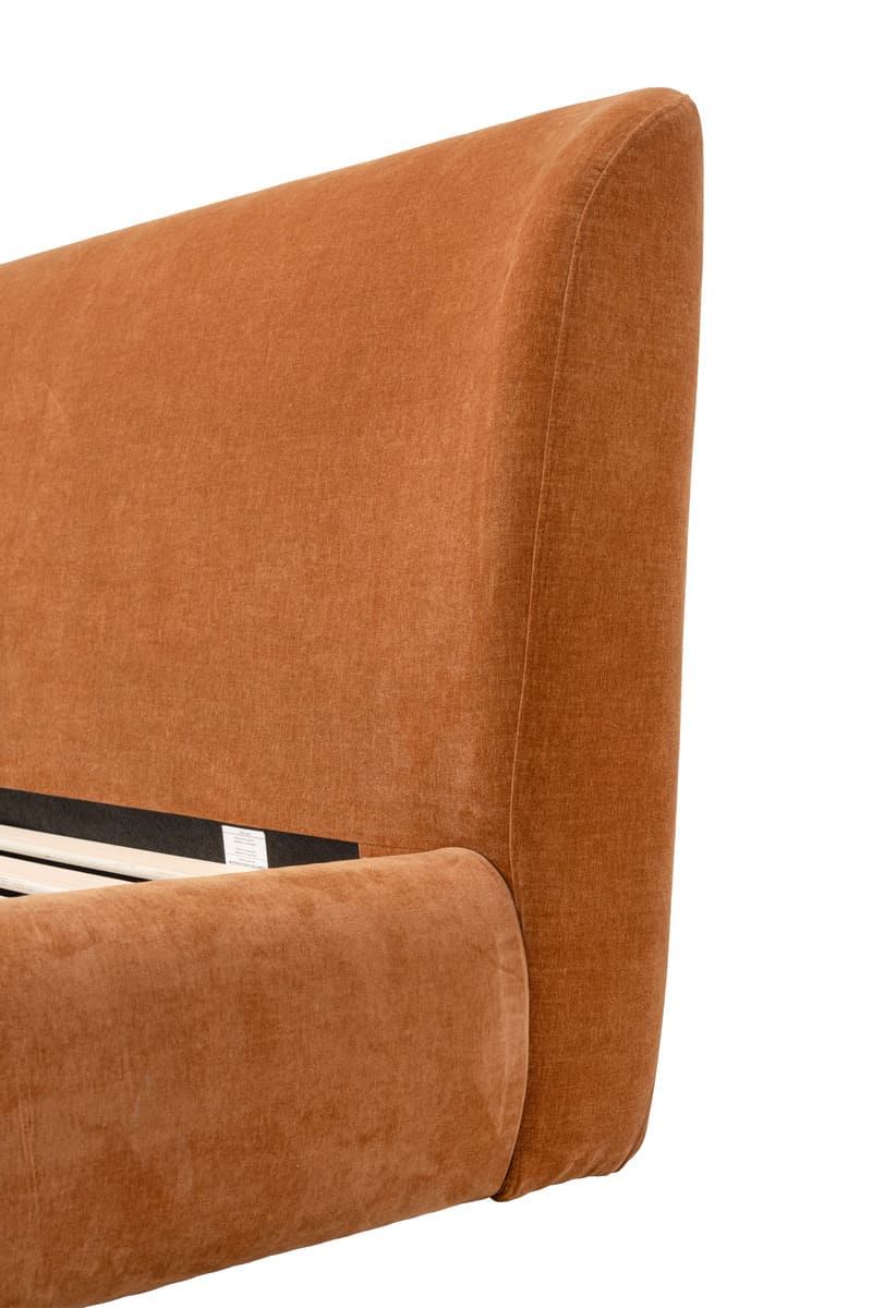 Chelsea Bed - Soft Rounded Upholstered Bed