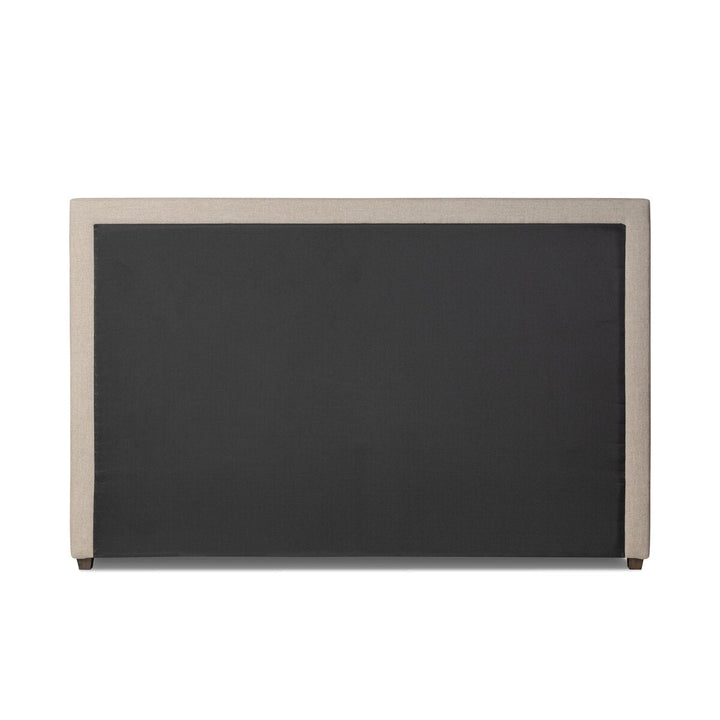 Blackboard with beige frame on a white background