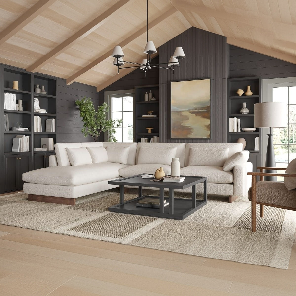 Derby Sectional Sofa – With Medium Firm Comfort