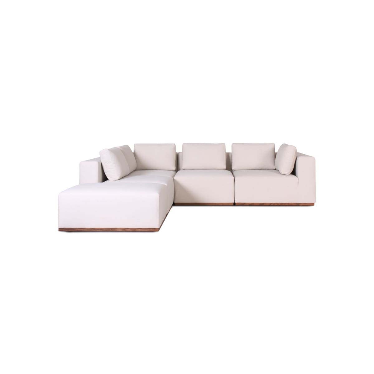 Emerson 4-pc Modular Sofa W/Ottoman