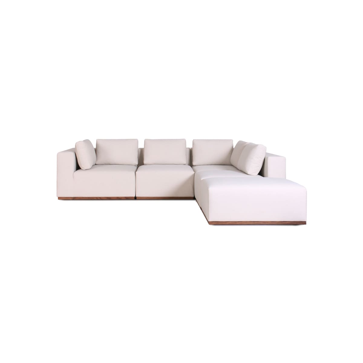 Emerson 4-pc Modular Sofa W/Ottoman