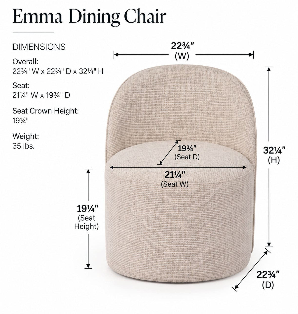 Emma Dining Chair