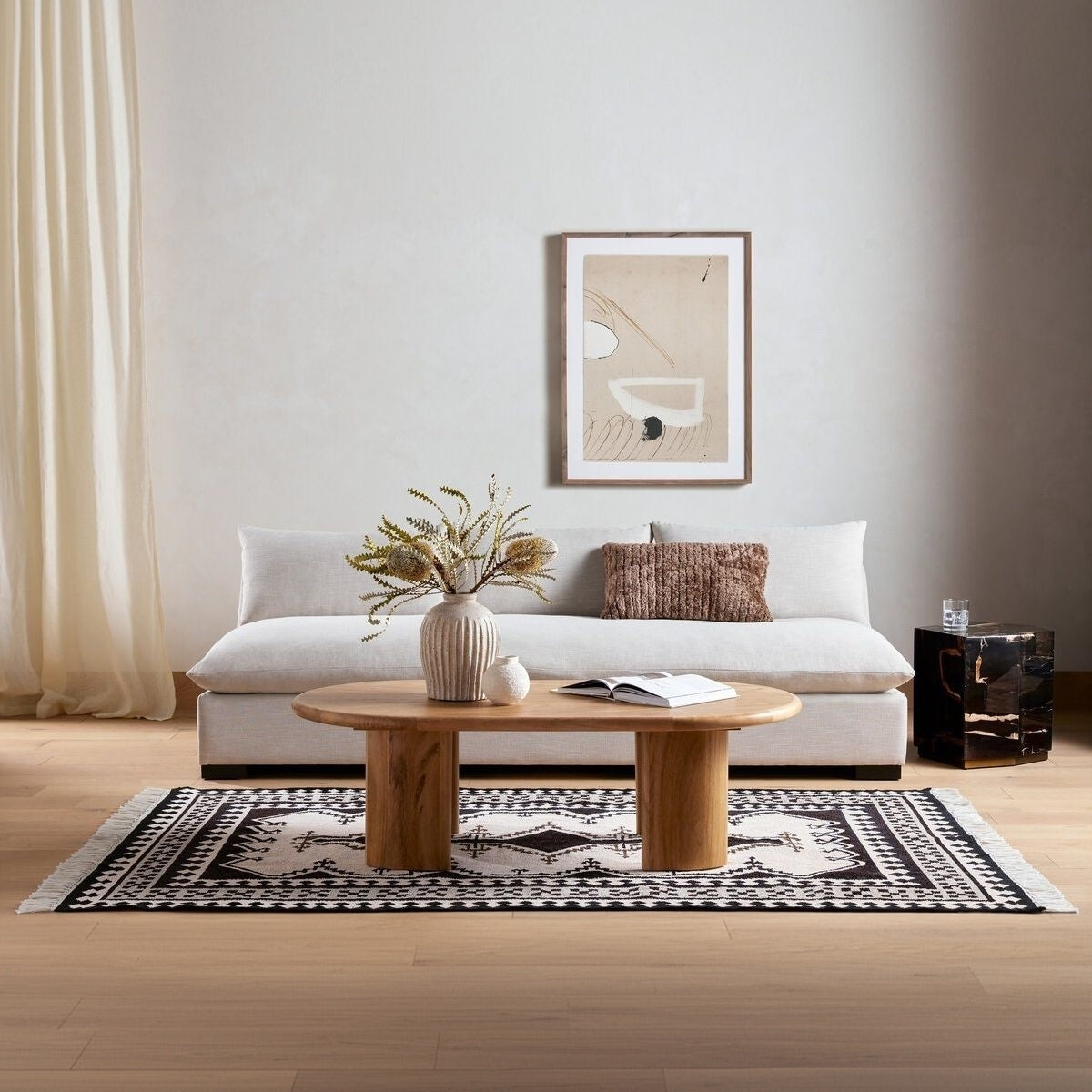 Grant Armless Sofa