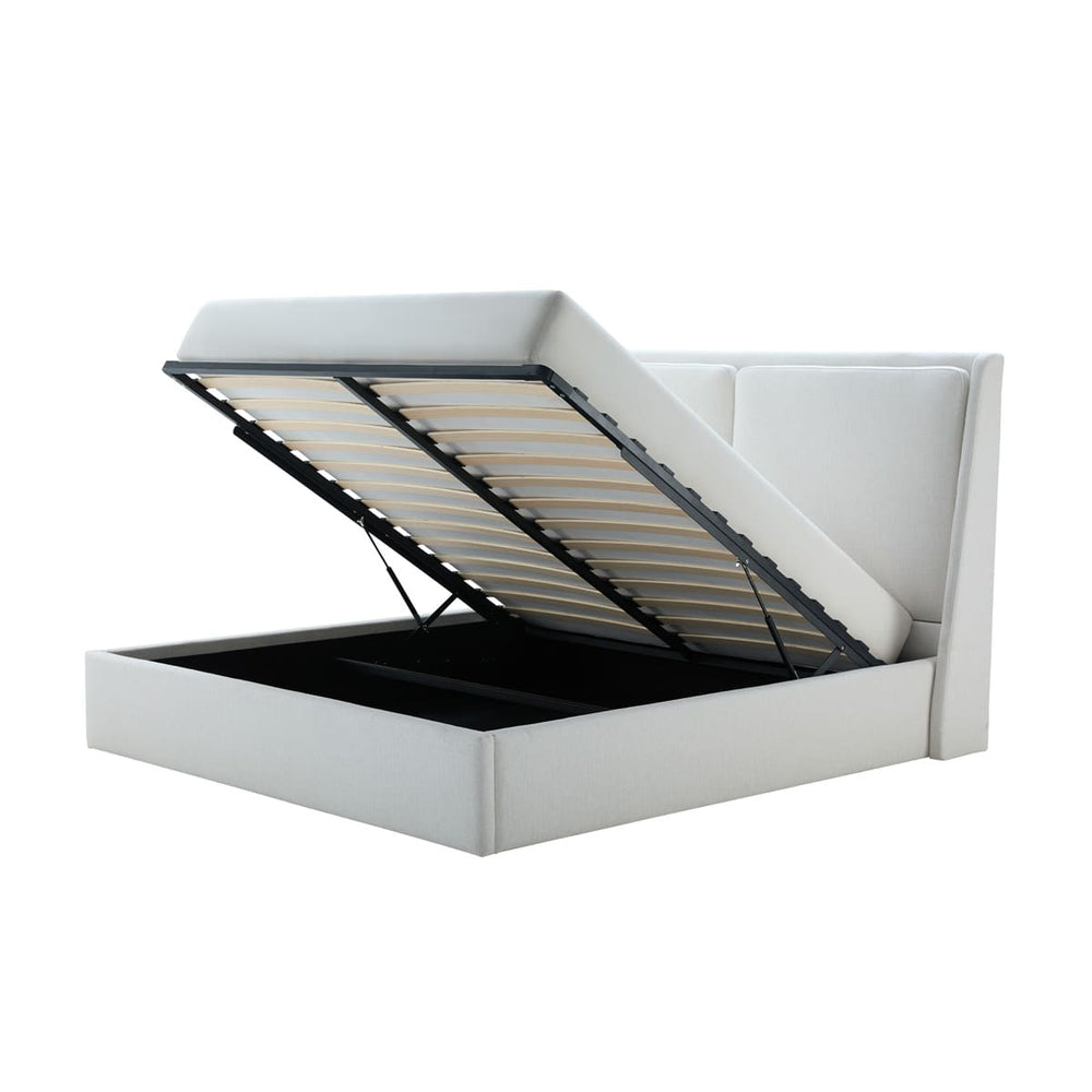 Grayson Upholstered Storage Bed with Hydraulic Lift – Performance Fabric
