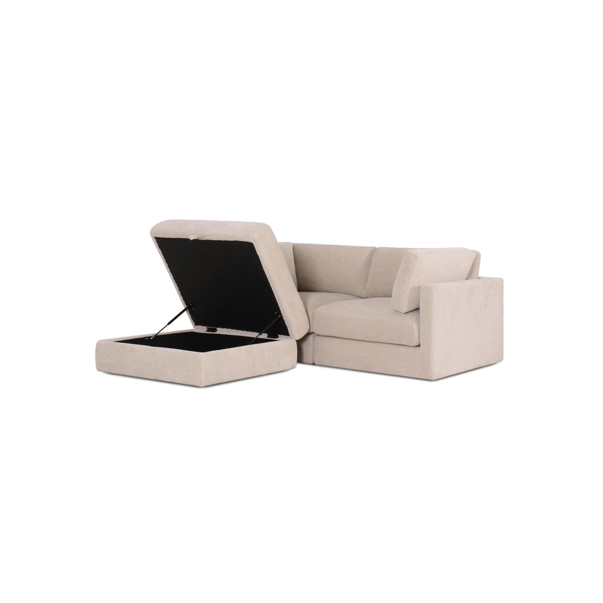 Haven 2-pc Modular Sofa W/Ottoman