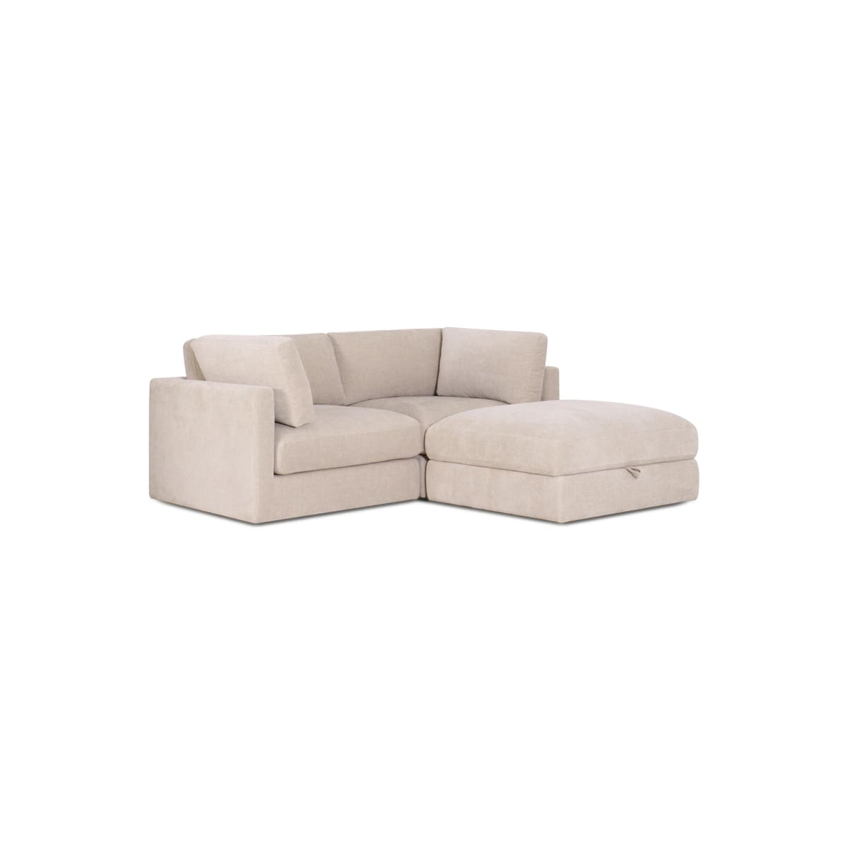 Haven 2-pc Modular Sofa W/Ottoman