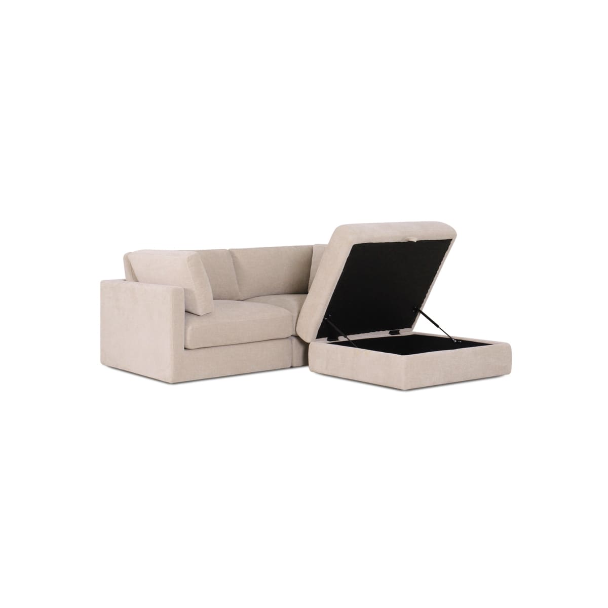 Haven 2-pc Modular Sofa W/Ottoman