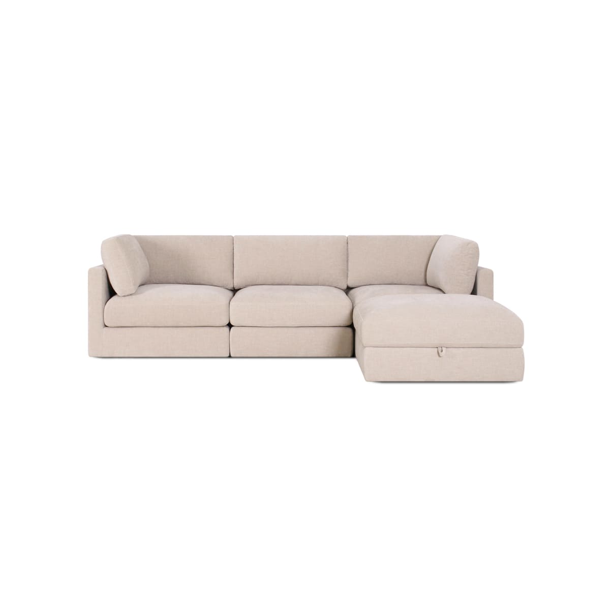 Haven 3-pc Modular Sofa W/Ottoman