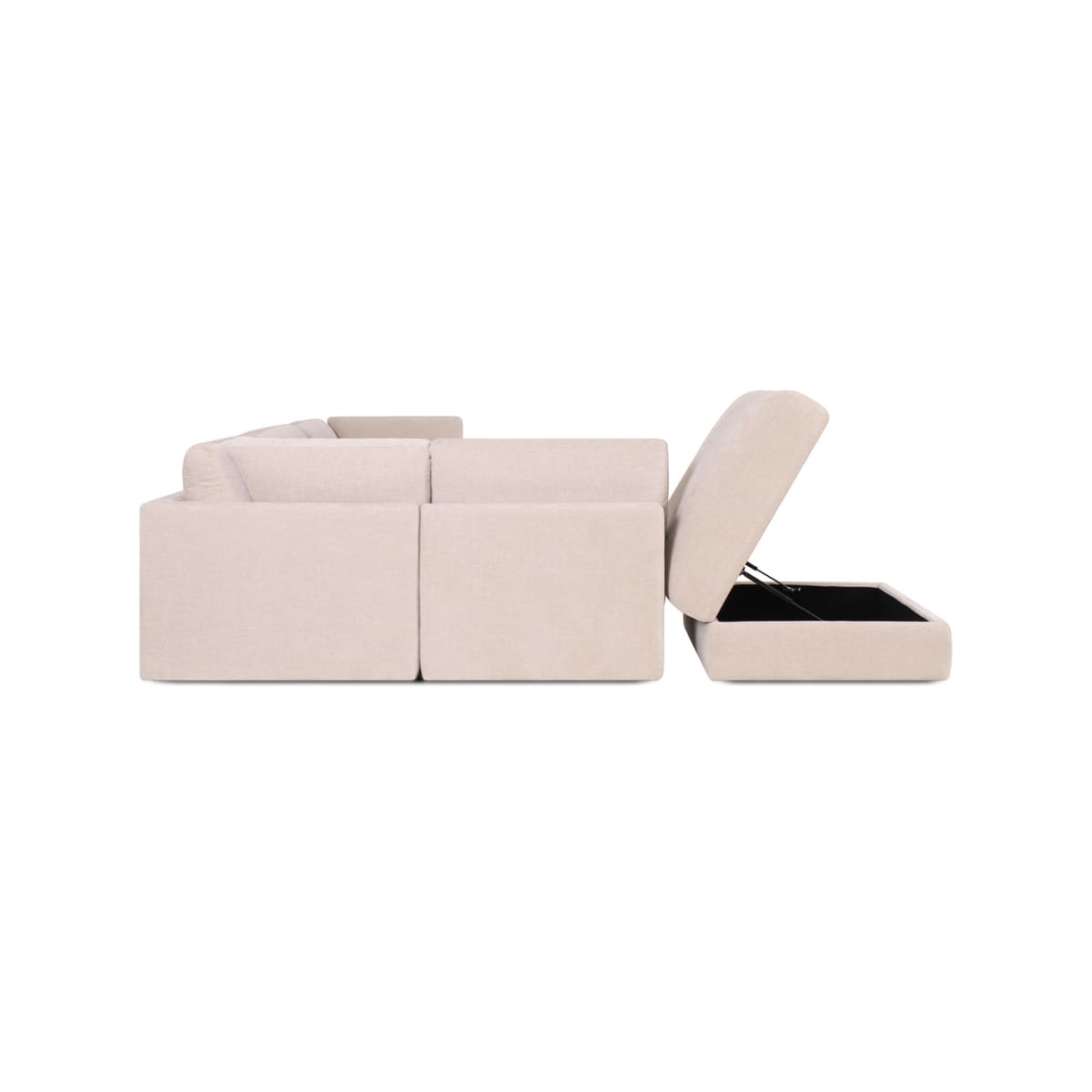 Haven 4-pc Modular Sofa W/Ottoman