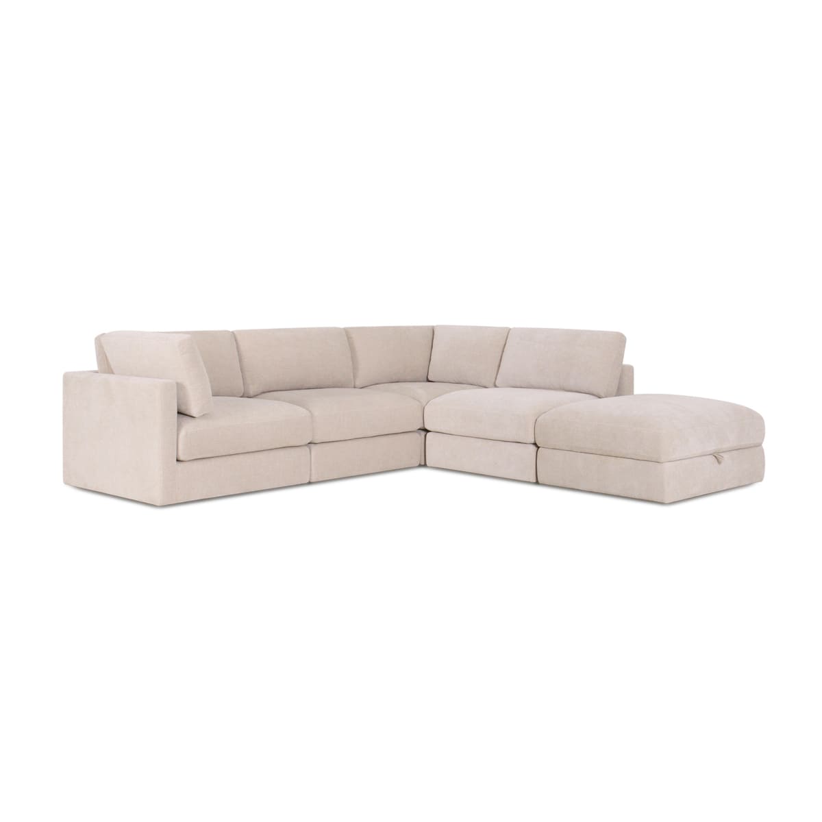 Haven 4-pc Modular Sofa W/Ottoman